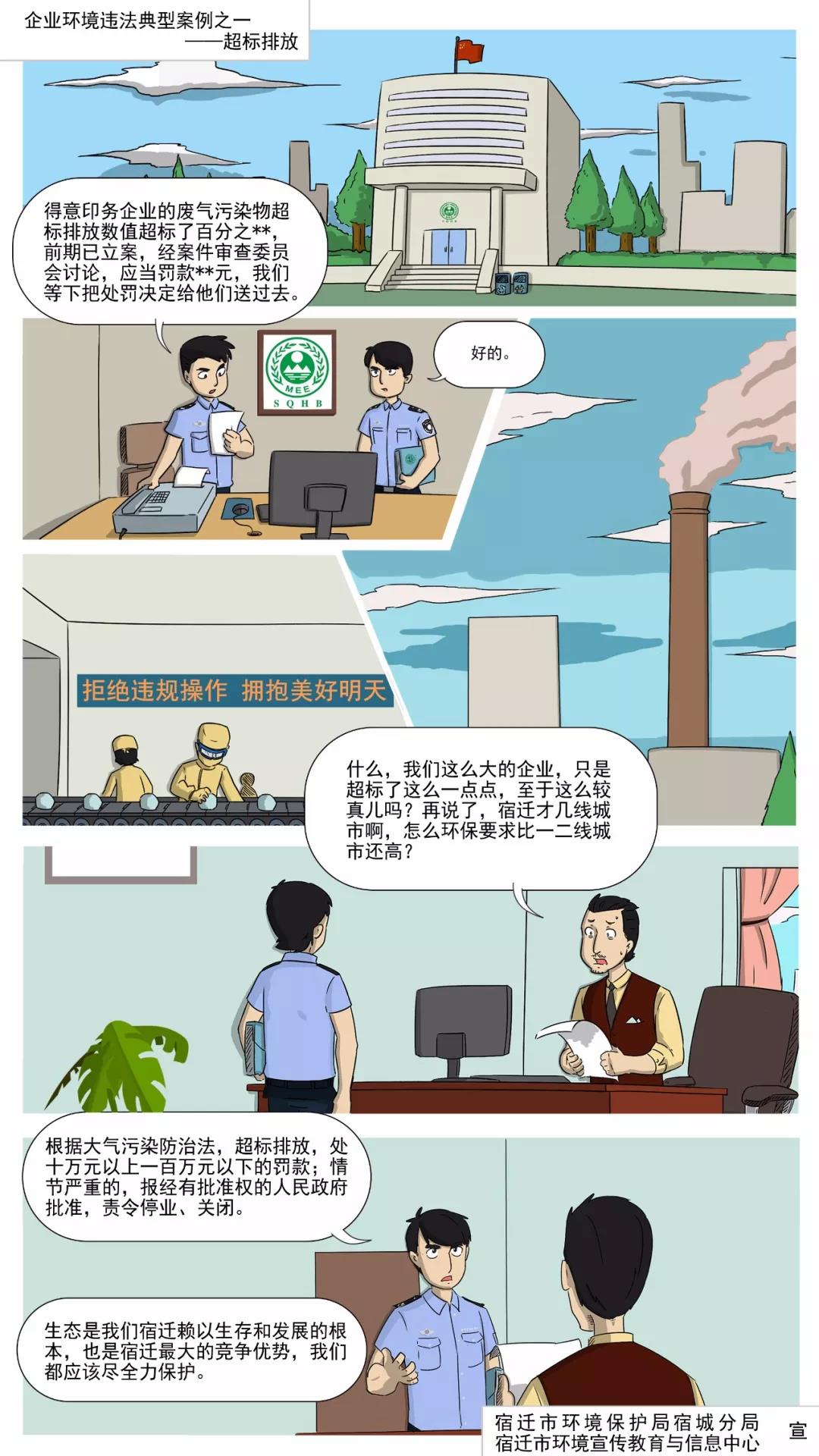 局用漫畫解讀：常見的企業(yè)環(huán)境違法行為有哪些？